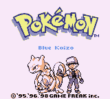 Pokemon Blue Kaizo (2014 Update) Title Screen